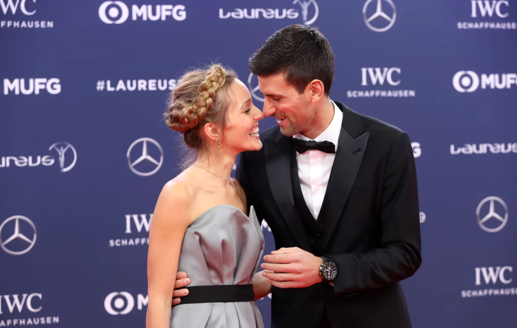 Djokovic's love life