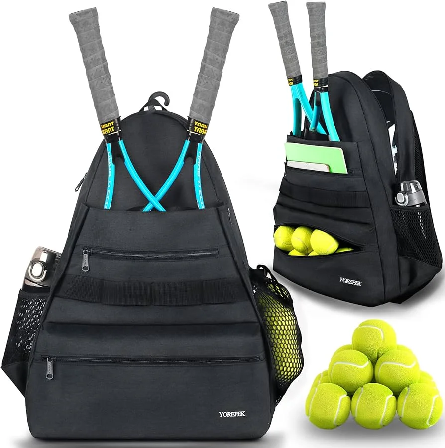 How to wear tennis bags?
